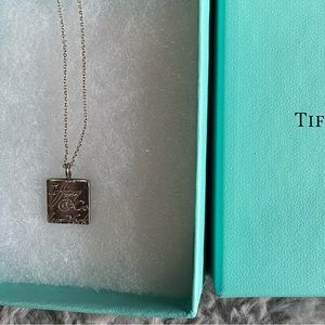 Authentic Tiffany Note necklace